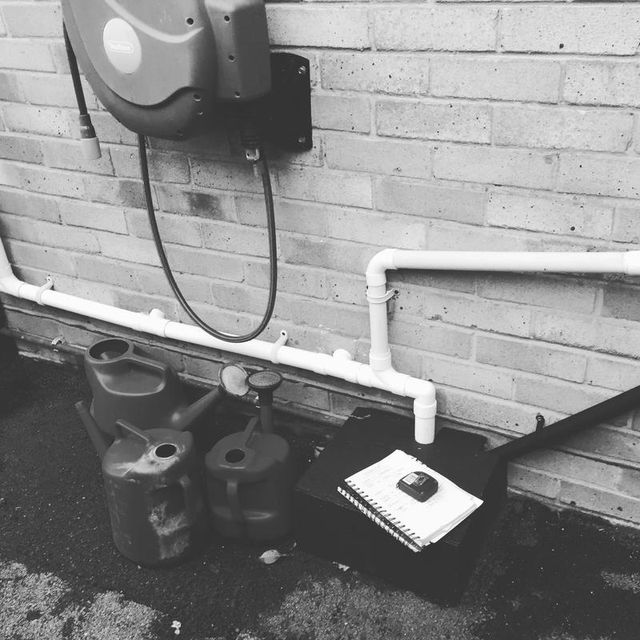 Outside pipework